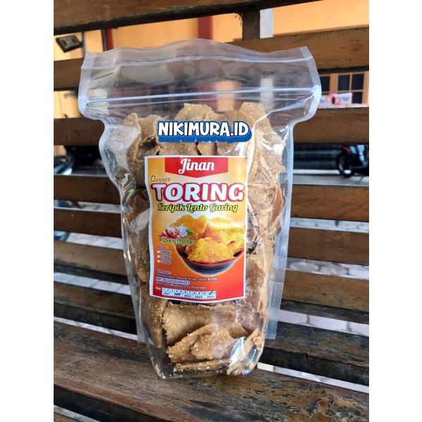 

Toring Keripik lento Garing [ Jinan ] 250gr
