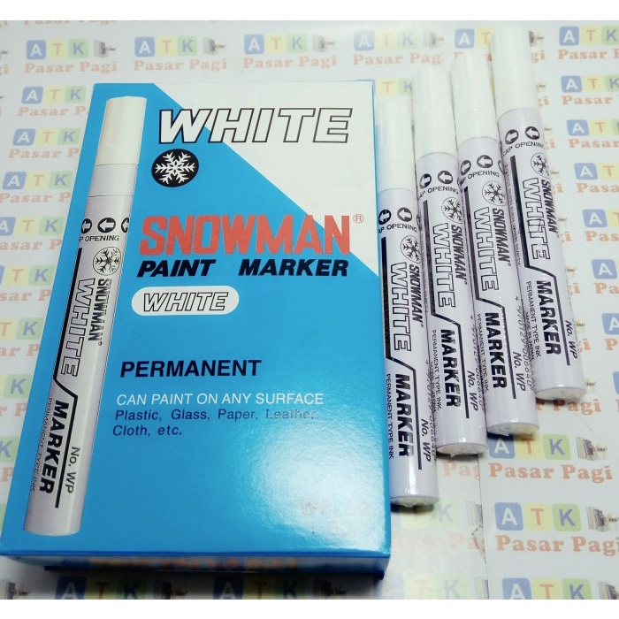 

Sale!!! Spidol Paint Marker Putih Medium Bergaransi