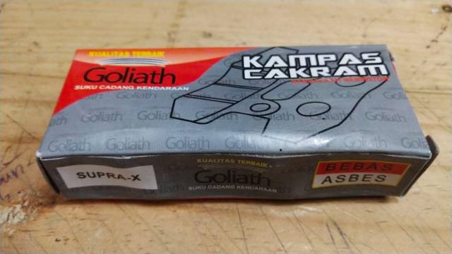 Kampas Rem Depan | Dispad SUPRA, Supra X 125, SUPRA FIT, SUPRA X 100, KARISMA, NINJA 150, NINJA 250