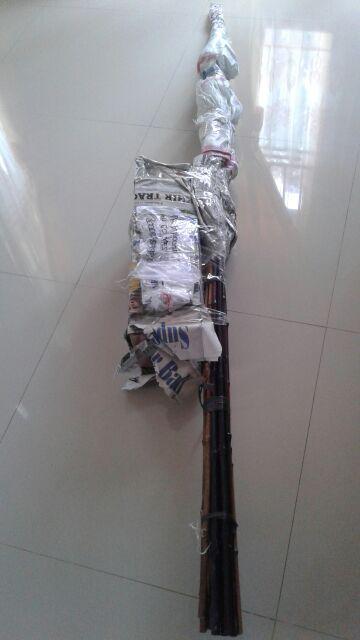 Bunga Bambu Ulir Set Bunga Vass 10 Pcs