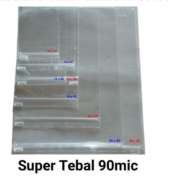 

℮ Plastik PP klip Non Plong 90mic ♠