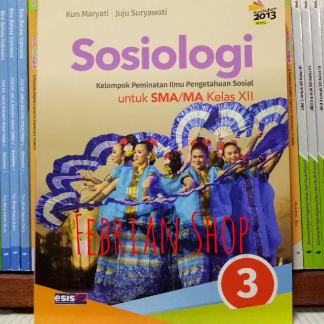 Buku Sosiologi Sma Ma Kelas 12 Revisi K13n Shopee Indonesia