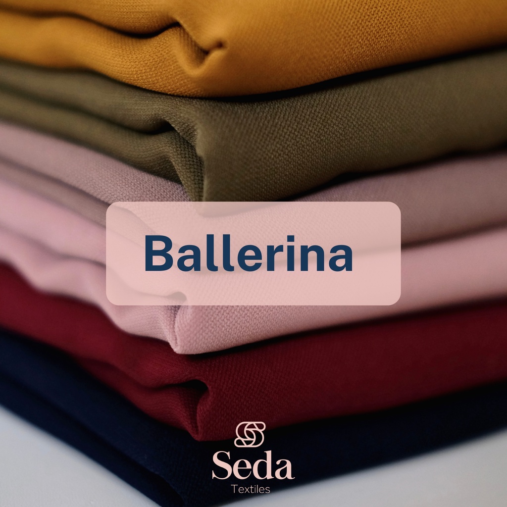 Kain PAULISTA BALLERINA Premium Murah 1 Meter Kain Ballerina