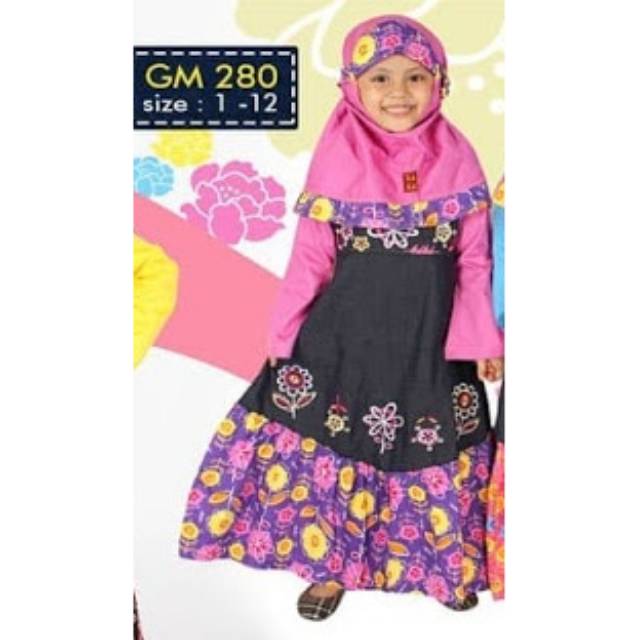 Ashabilkeke Gamis Anak Keke GM 280 No 8