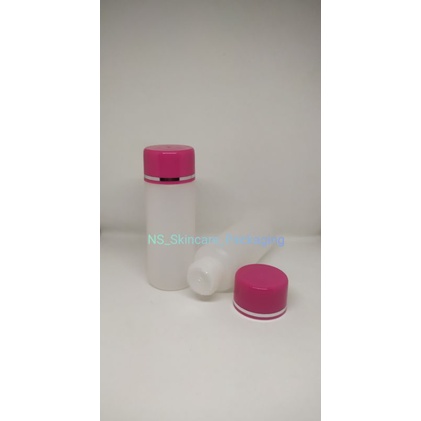 Botol yardley 60ml natural tutup pink magenta list gold atau list silver / botol sabun / botol toner / yadley