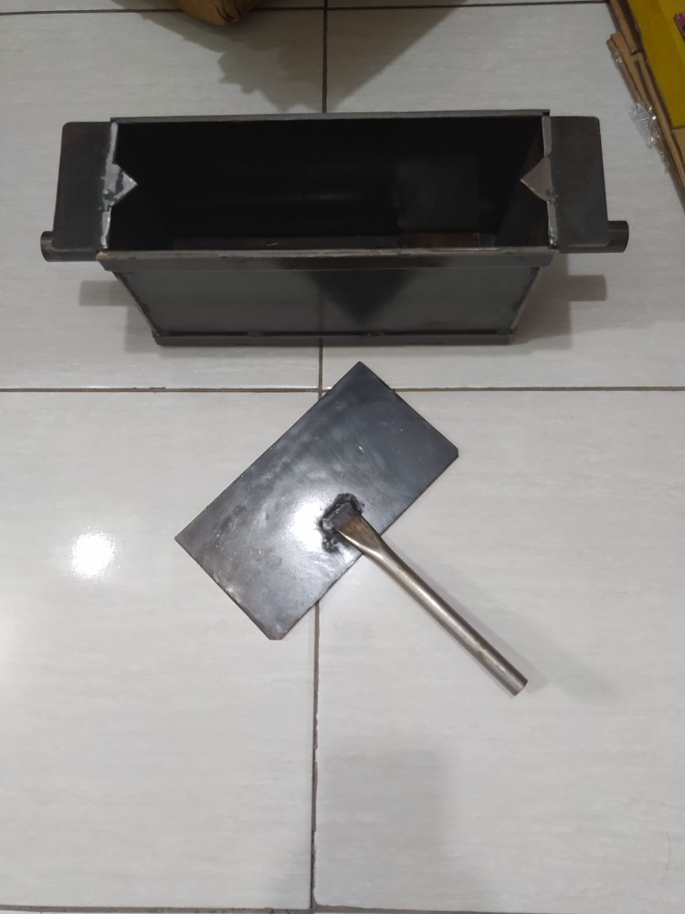 Cetakan Batako Model Engsel Ukuran 30-10-15