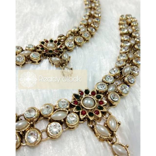 Gelang Kaki India Payal Swarovski - PYL050