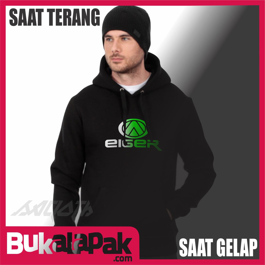 Jaket Hoodie FOSFOR glow in the dark
