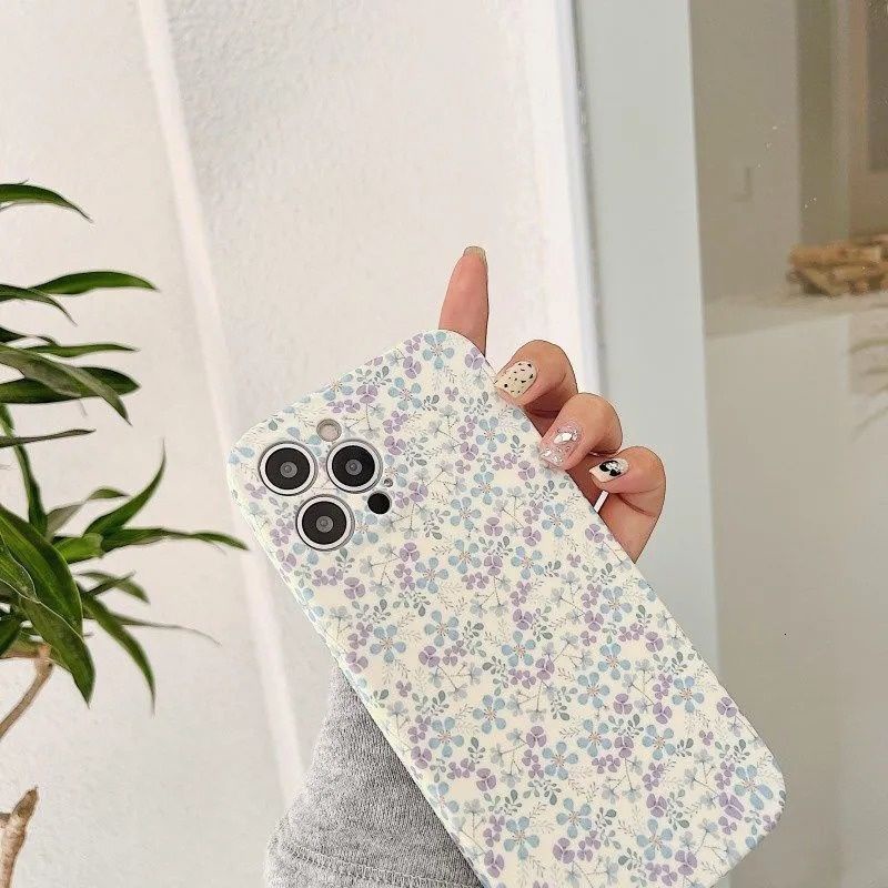 IPhone 12 11 7 8+ SE X XS XR XSMAX 11 11pro 11promax 7 12promax Mini Drop-resistant Lavender Soft Case
