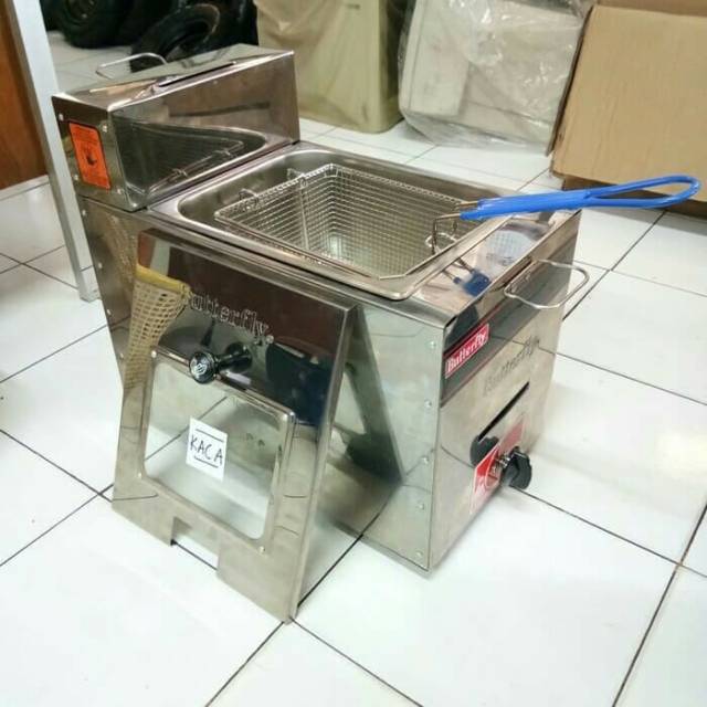 Penggorengan Kentang Gas Deep Freyer Butterfly Stainlless