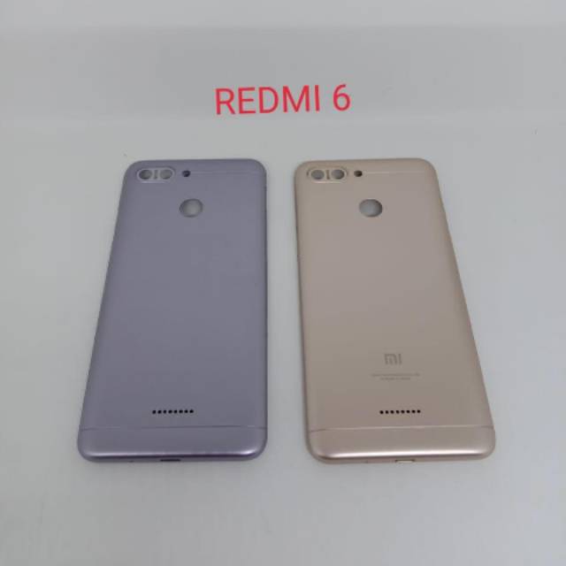 BACKCOVER XIAOMI REDMI 6 / TUTUP BELAKANG XIAOMI REDMI 6