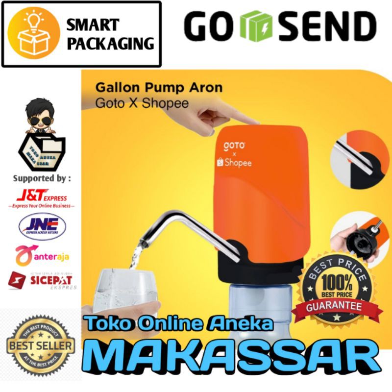 Pompa air galon elektrik Goto x shopee ori