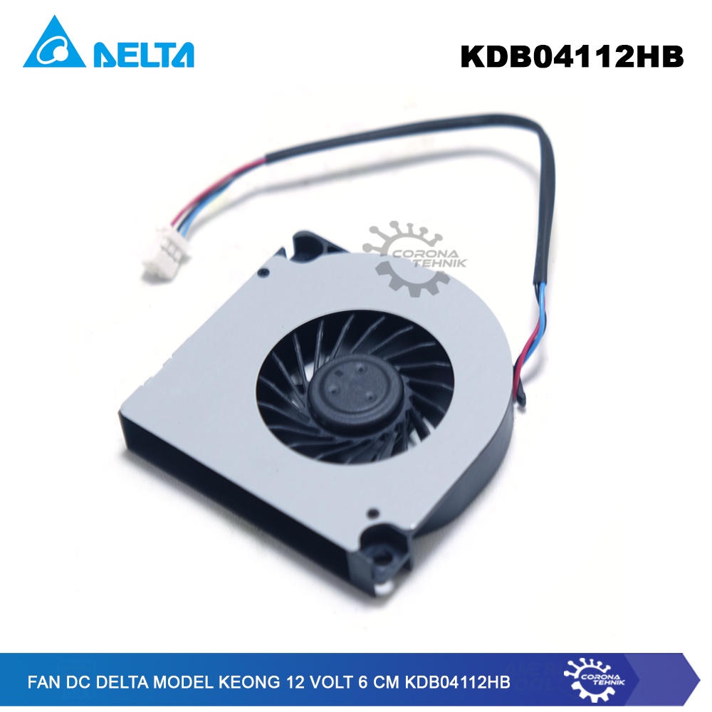 Model Keong - Fan DC Delta 12 Volt 6 cm - KDB04112HB