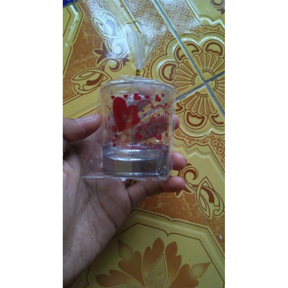 souvenir pernikahan murah gelas sloki