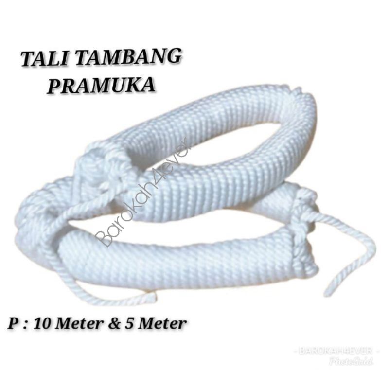 Tali Tambang Pramuka Marlon 5 Meter 10 Meter 20 Meter