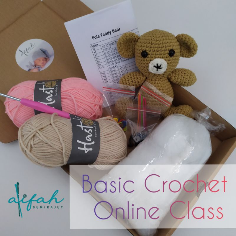 peralatan rajut paket rajut pemula alat dan bahan merajut benang rajut hakpen