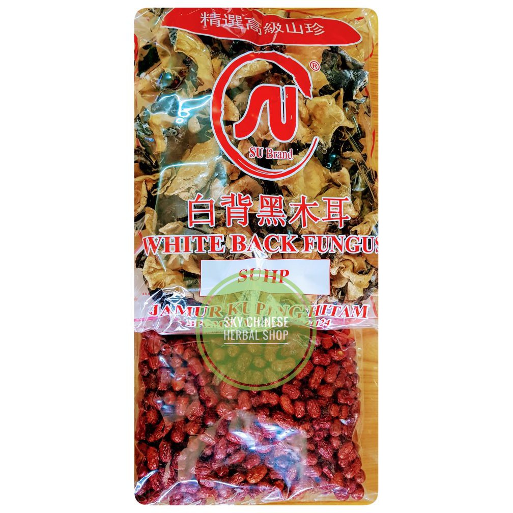 

W89 Jamur Kuping Hitam Putih 1 KG + AngCo 1 KG (Resep Jantung Koroner)