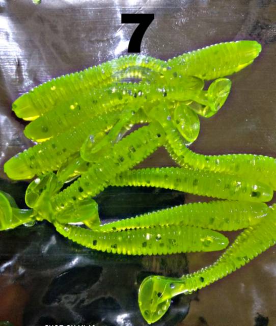 ECERAN SOFTLURE PADLETAIL 5CM MURAH DAN TERLARIS HARGA PER PCS