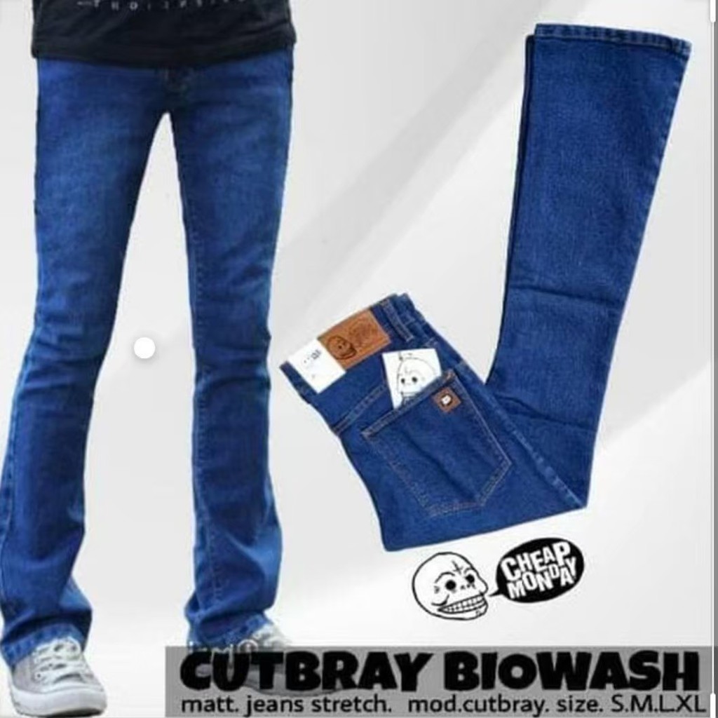 CELANA JEANS CHEAPMONDAY CUTBRAY - CELANA JEANS CUTBRAY - CELANA PANJANG PRIA - CELANA KERJA 01