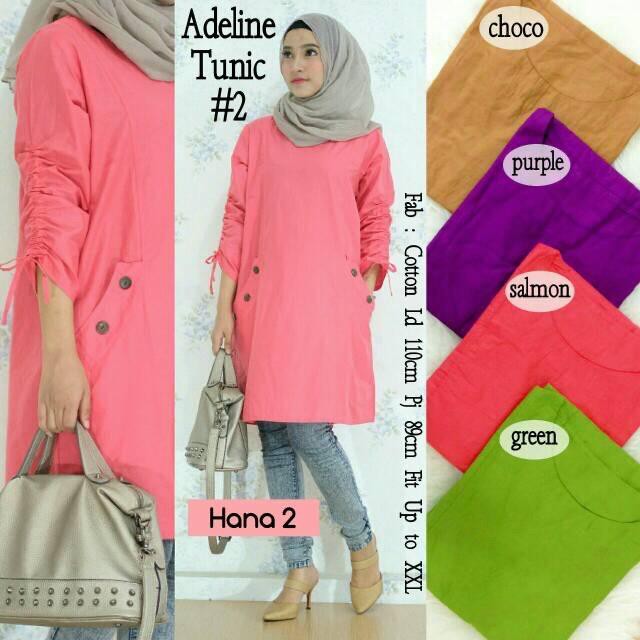 TUNIK ADELINE KATUN/ ADELINE TUNIC XL&amp;XXXL