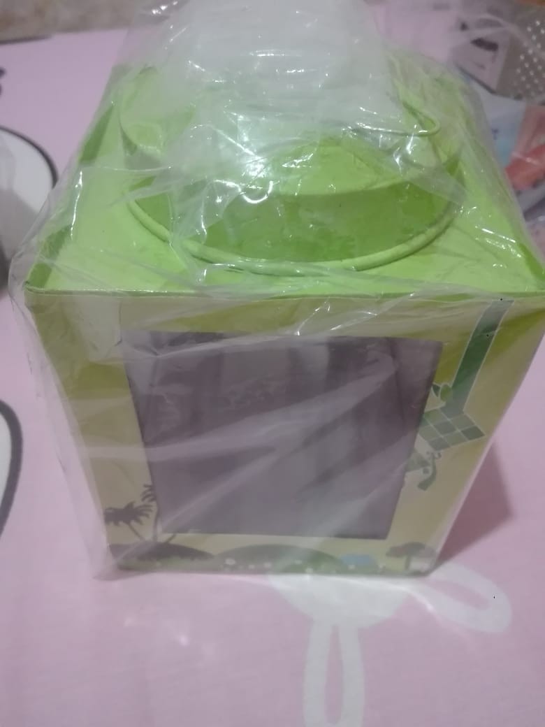 Kaleng Kerupuk Mini Edisi Lebaran Ukuran 11 X 13 Cm