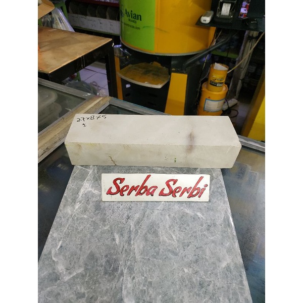 Batu asah pengasah pisau 27x8x5 jumbo