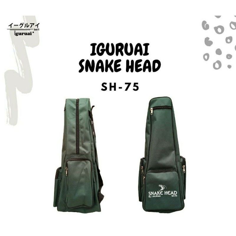 tas pancing snake head 75cm
