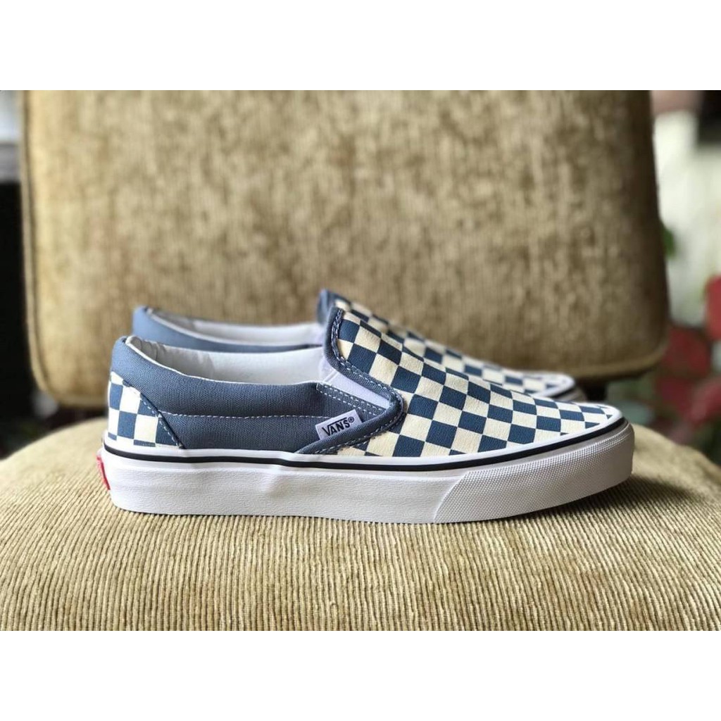 VANS SLIP ON BLUE MIRAGE
