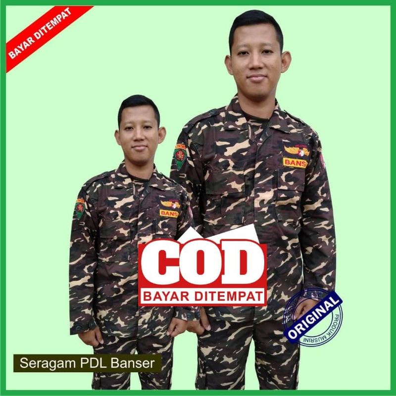 Seragam Pdl Loreng Banser MD