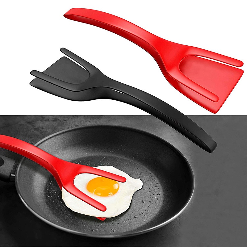 Spatula 2 in 1 Anti Lengket Untuk Memasak Telur Goreng / pizza / Bbq / pancake / Roti Panggang