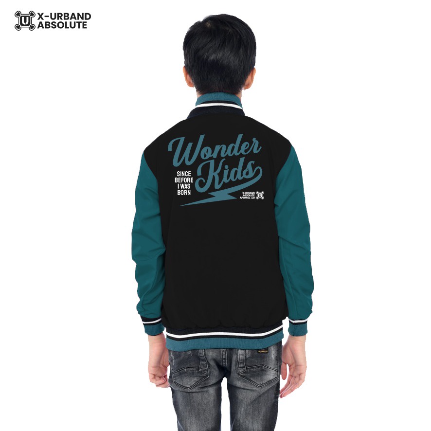 Jaket Varsity Anak Unisex Wonderkids K63