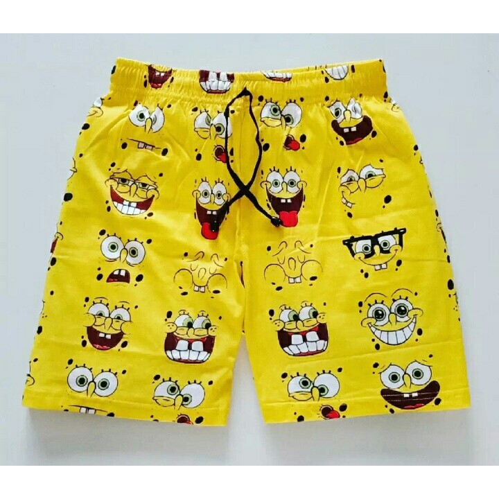 KALILA - BOXER  Celana Pendek Dewasa / Bahan Katun / Motif Kartun