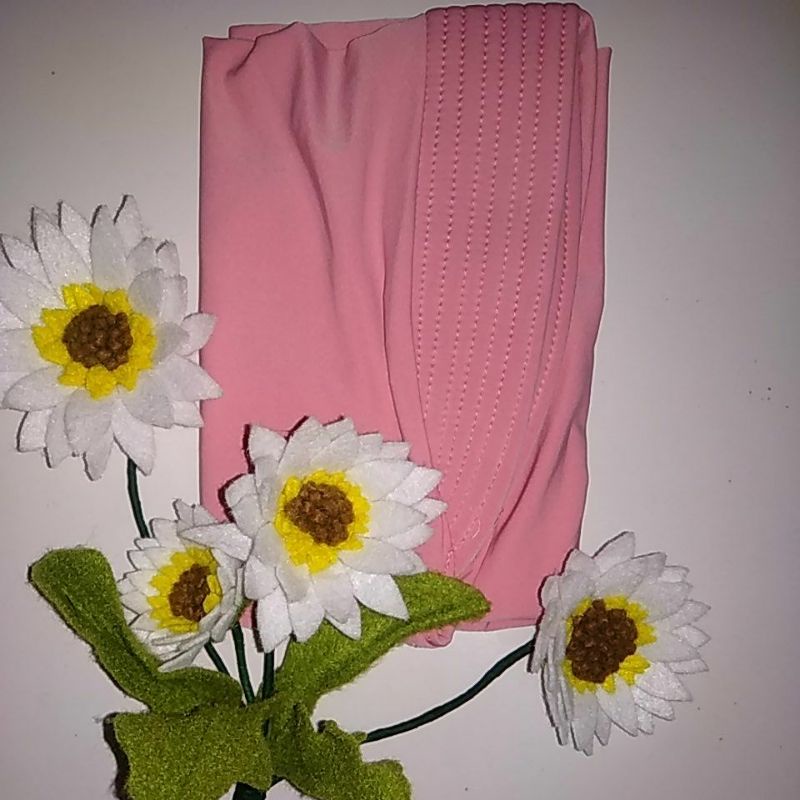 JILBAB SPORT / HIJAB SPORT PENDEK / BERGO MINI OLAHRAGA-Pink