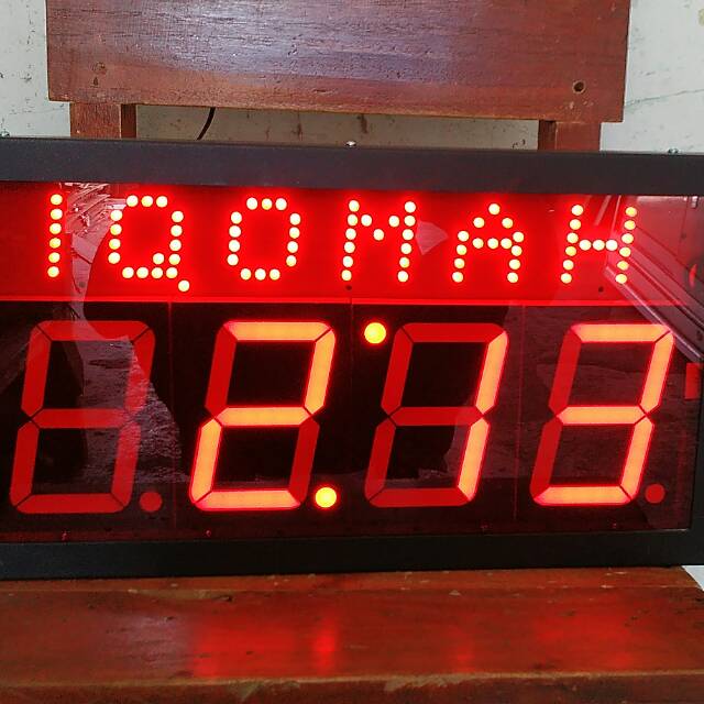 Jam masjid plus timer iqomah
