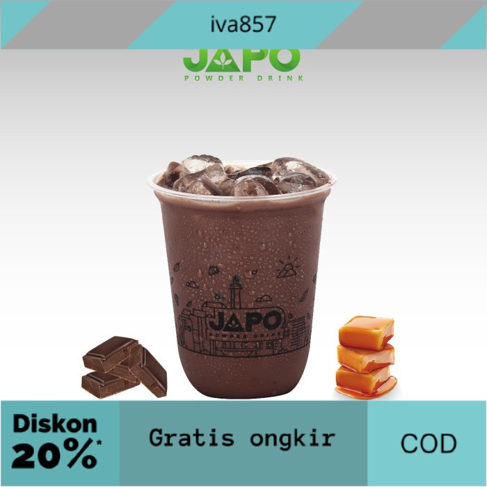 

PROMO Bubuk minuman rasa choco caramel-Powder choco caramel - 1 Kg GRATIS ONGKIR