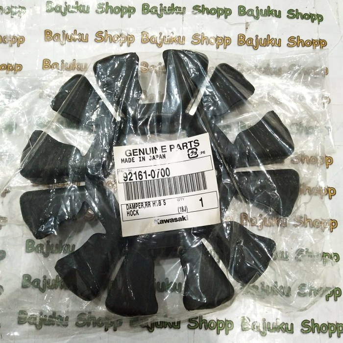 karet nap gear nap gir damper hub ninja 250 fi 250fi z250fi z250 fi ninja 250 karbu original kawasak