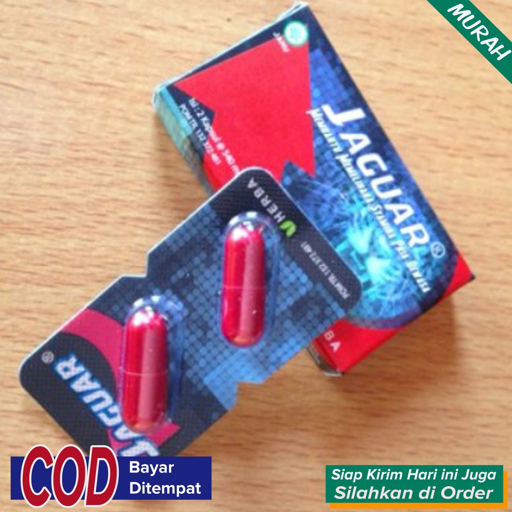 Obat Kuat PRIA Kejantanan Pria Cegah Impoten Cegah Ejakulasi Dini AMPUH ~ Jaguar Kapsul Herbal