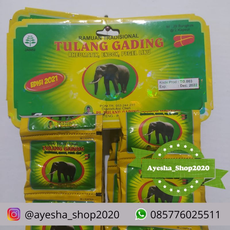 COD Tulang Kuat - Kapsul - Kapsul Pegal Linu, Asam Urat, Encok dll-4