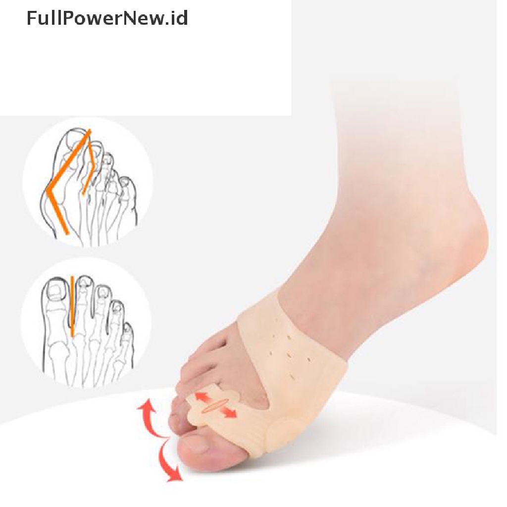 (Kuku Palsu) Alat Pemisah / Korektor Jempol Kaki Hallux Valgus / Bunion Orthotic