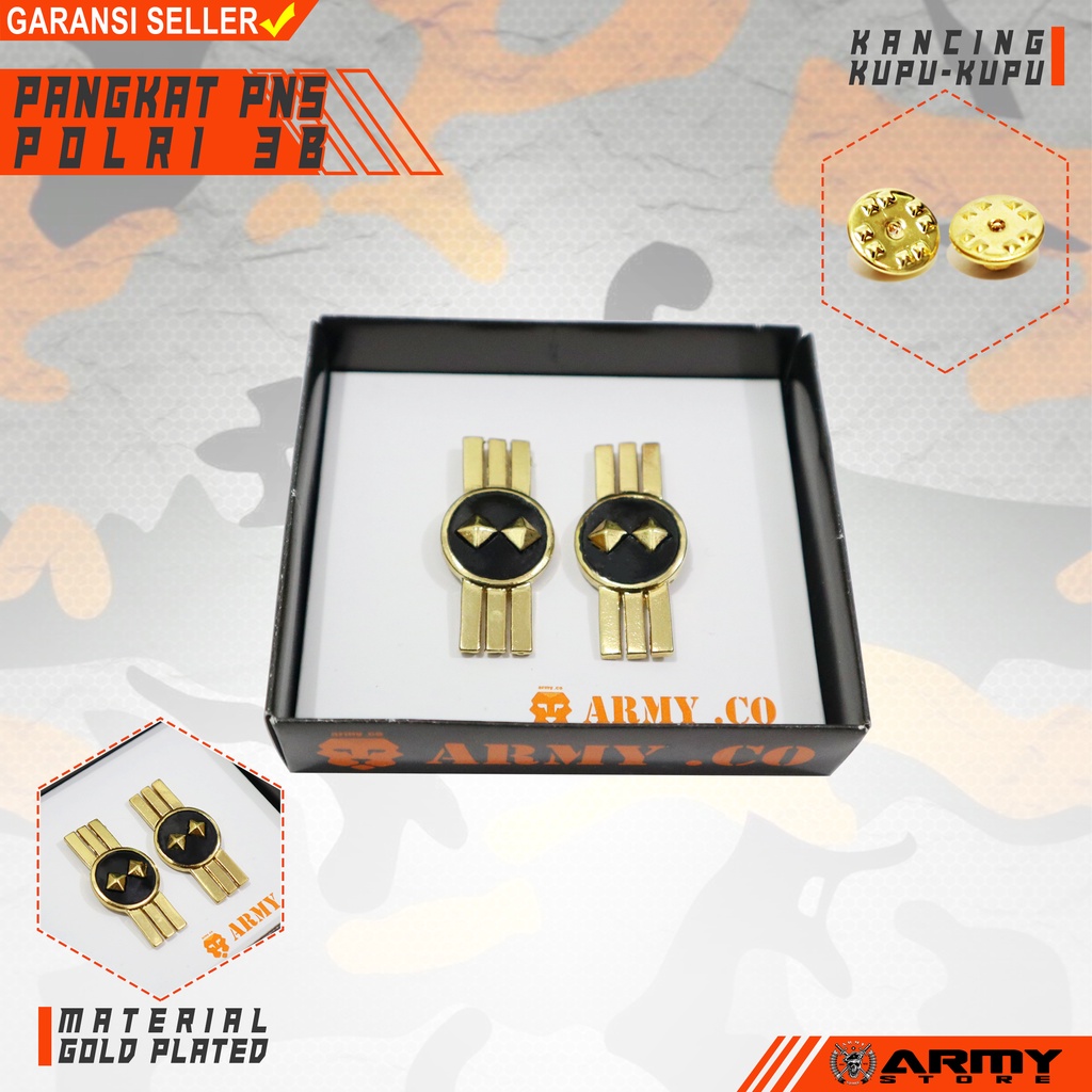 pangkat PNS POLRI 3B