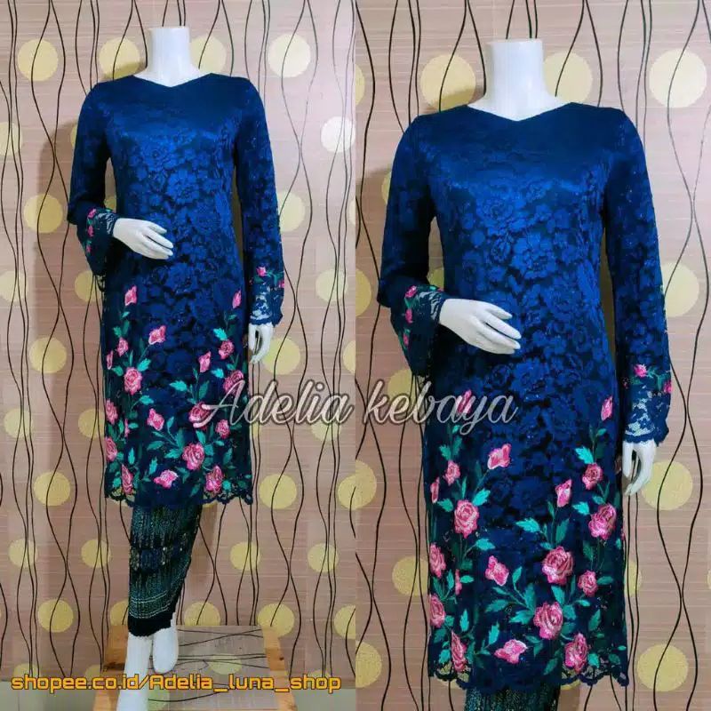 PRODUK ORIGINAL SETELAN KEBAYA HANABI/TUNIK BRUKAT /TUNIK BORDIR/KEBAYA BRUKAT /KEBAYA MODERN