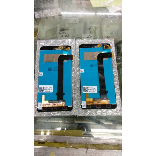 LCD XIAOMI REDMI NOTE 2 HITAM FULLSET  original