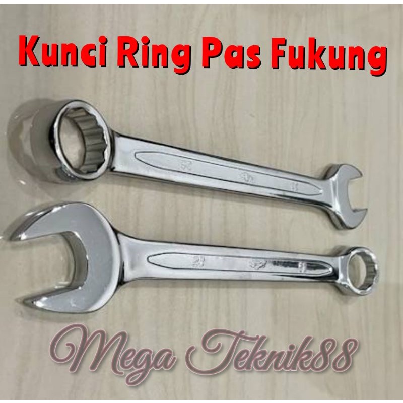 KUNCI RING PAS FUKUNG 8 / 9/ 10 / 11/ 12 / 13 / 14 / 15 / 16 / MM