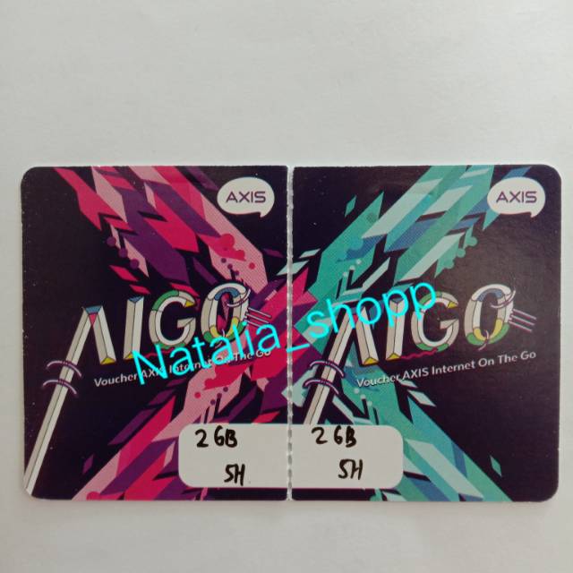 Voucher Kuota Axis Aigo 2 GB