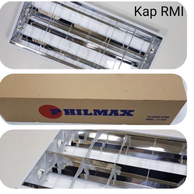 Kap Lampu Tl Rmi 2X36 Watt 2X36Watt 120 Cm