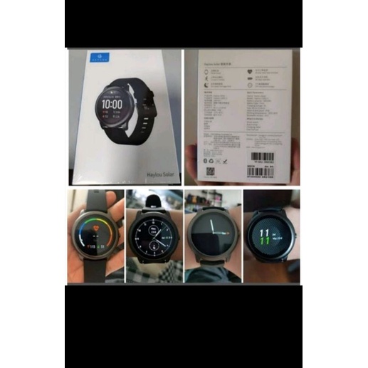 xiomi haylou smartwatch solar ls 05 lp 68 waterproof