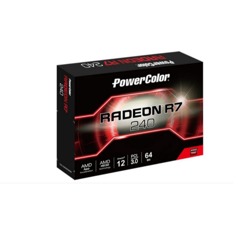 VGA AMD ATI RADEON R7 240 DDR5 2GB ORIGINAL RESMI