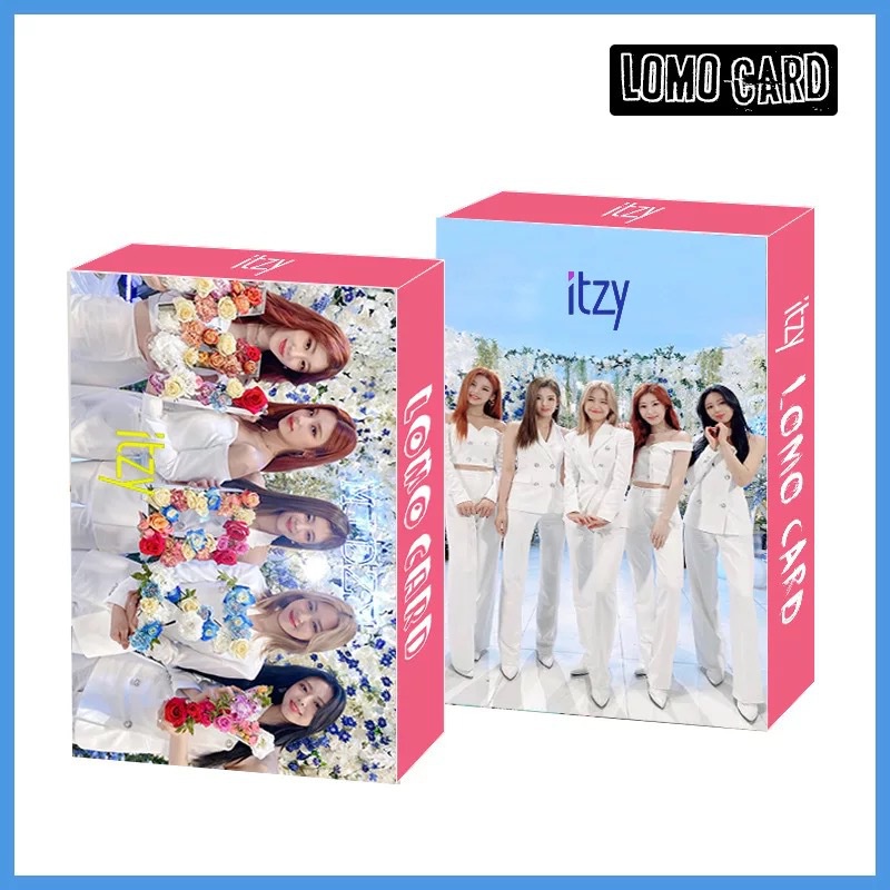 30pcs Kartu Lomo Foto Kpop IU TWICE ITZY SEVENTEEN