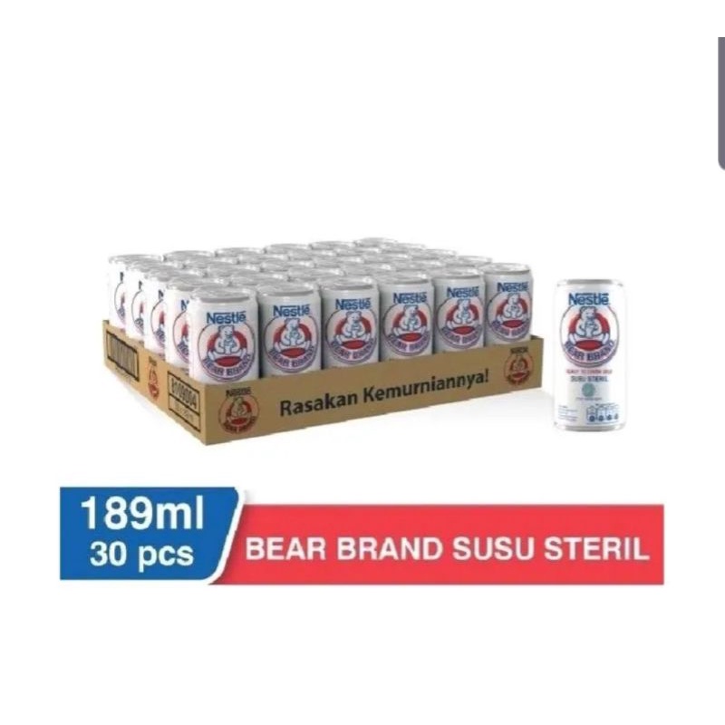 Susu Bear Brand 1 dus isi 30 kaleng, ready stok Surabaya Barat, gojek/ Grab only