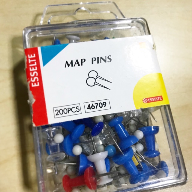 

Push Pins mixed
